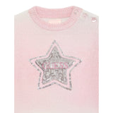 Guess Maglia tinta unita con Paillettes Rosa per Neonata K5YE07Z3OQ0 ROSA GUESS 