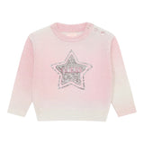 Guess Maglia tinta unita con Paillettes Rosa per Neonata K5YE07Z3OQ0 ROSA GUESS 