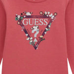 Guess Shirt tinta unita con Stampa Fragola per Bambina K5YI16K6YW4 FRAGOLA GUESS 