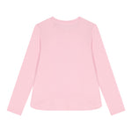 Guess Shirt Girocollo tinta unita con Paillettes Rosa per Neonata K5YI26KAPO0XXN ROSA GUESS 