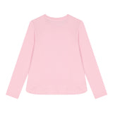 Guess Shirt Girocollo tinta unita con Paillettes Rosa per Neonata K5YI26KAPO0XXN ROSA GUESS 