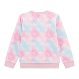 Guess Felpa Chiusa Girocollo tinta unita Stampa Fantasia Multicolor per Neonata K5YQ02KA6R4X MULTICOLOR GUESS 