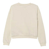 Guess Felpa Chiusa Girocollo tinta unita con Paillettes Panna per Bambina K5YQ09KAV34X PANNA GUESS 