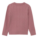 Guess Maglia Girocollo tinta unita con Lofo Rosa per Bambina K5YR04Z3OI0J ROSA GUESS 