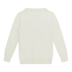 Guess Maglia Girocollo tinta unita con Paillettes Panna per Neonata K5YR08Z2NQ2XN PANNA GUESS 
