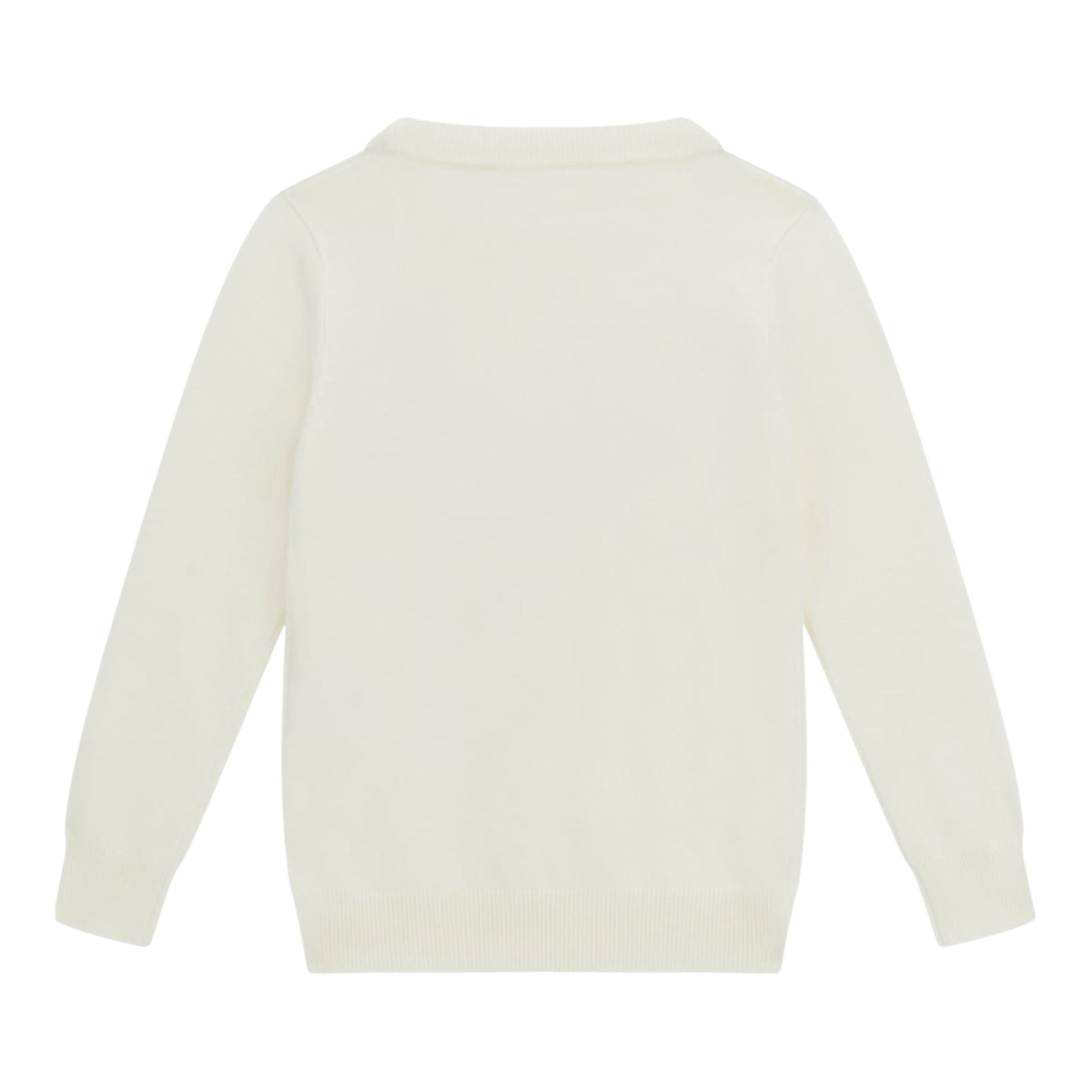 Guess Maglia Girocollo tinta unita con Paillettes Panna per Neonata K5YR08Z2NQ2XN PANNA GUESS 