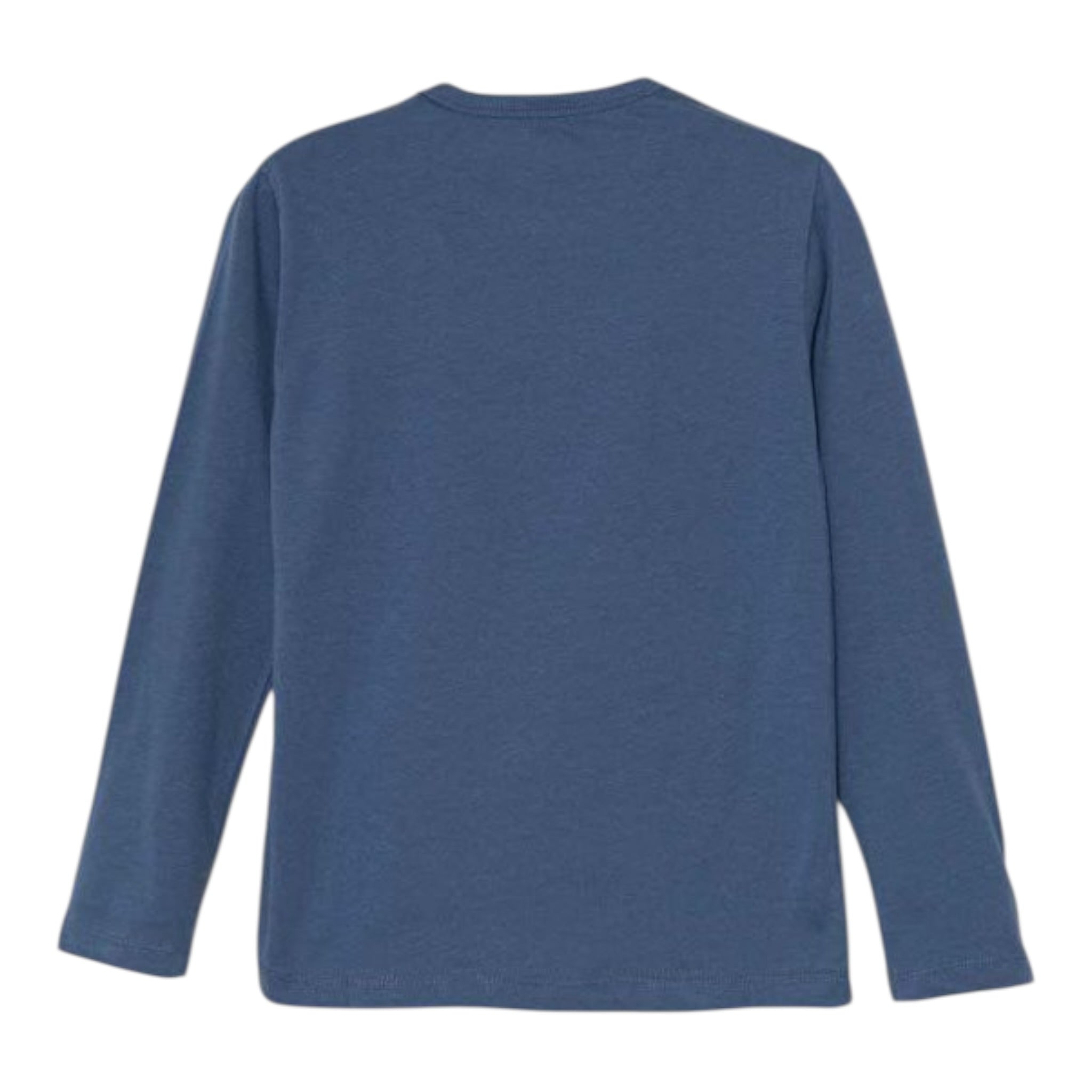 Guess Shirt tinta unita Girocollo con Stampa Azzurro per Bambino L4YI38K8HM4 AZZURRO GUESS 