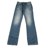 Guess Jeans tinta unita con Strappi Blu per Bambino L5BA00D5D70 BLU GUESS 