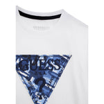 Guess Shirt tinta unita con Stampa Bianco per Bambino L5BI04I3Z14X BIANCO GUESS 