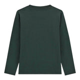 Guess Shirt Girocollo tinta unita con Stampa Verde per Bambino L5BI19I3Z14 VERDE GUESS 