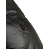 Guess Giubbino tinta unita con Zip E Cappuccio Nero per Bambino L5BL12WEGY0 NERO GUESS 