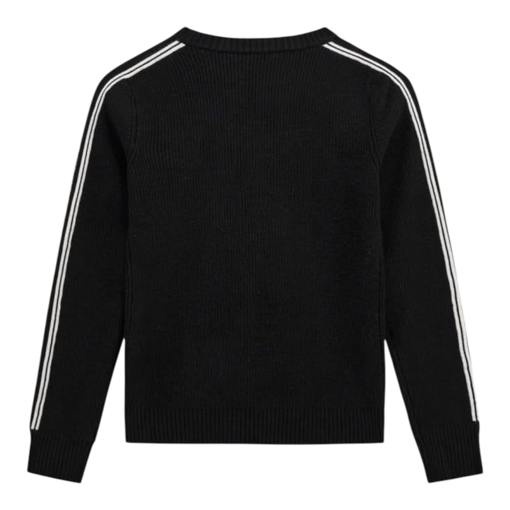 Guess Maglia tinta unita con Profili In Contrasto Nero per Bambino L5BR06Z3FU0 NERO GUESS 