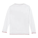 Guess Shirt tinta unita con Stampa Bianco per Bambino L5YI00K8HM4 BIANCO GUESS 