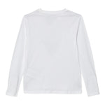 Guess Shirt Tinta Uinita con Stampa Bianco per Bambino L5YI06K8HM4X BIANCO GUESS 