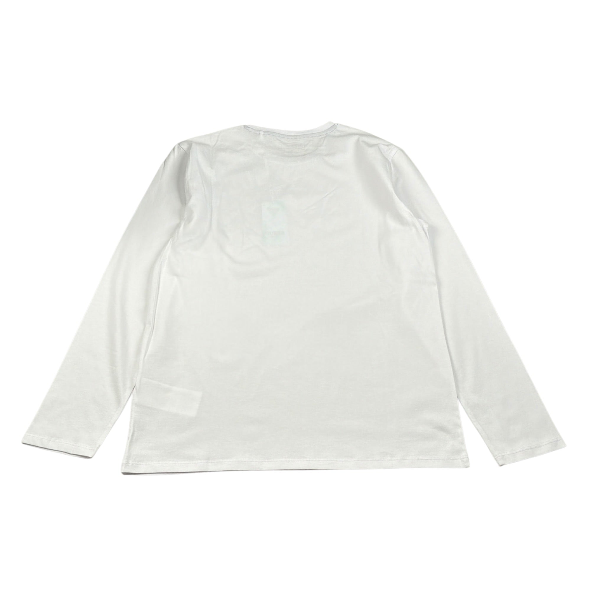Guess Shirt Girocollo tinta unita con Stampa Bianco per Bambino L5YI16K8HM4XXX BIANCO GUESS 