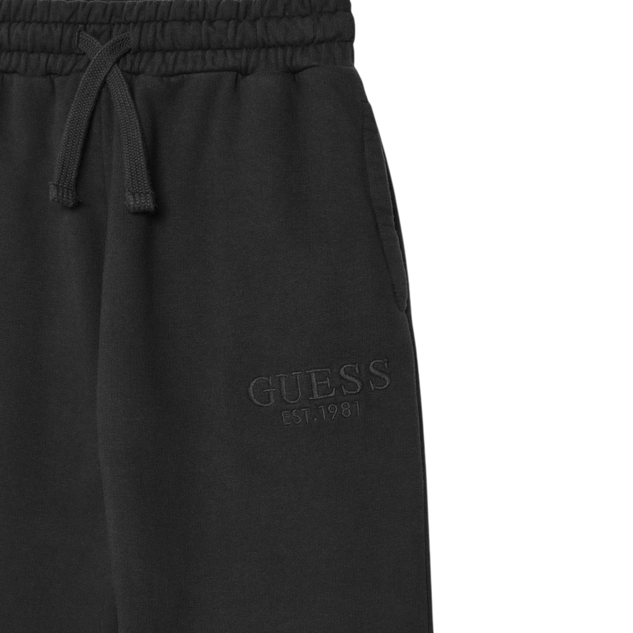 Guess Pantalone Modello Tuta tinta unita Nero per Bambino L5YQ19KAV34 NERO GUESS 