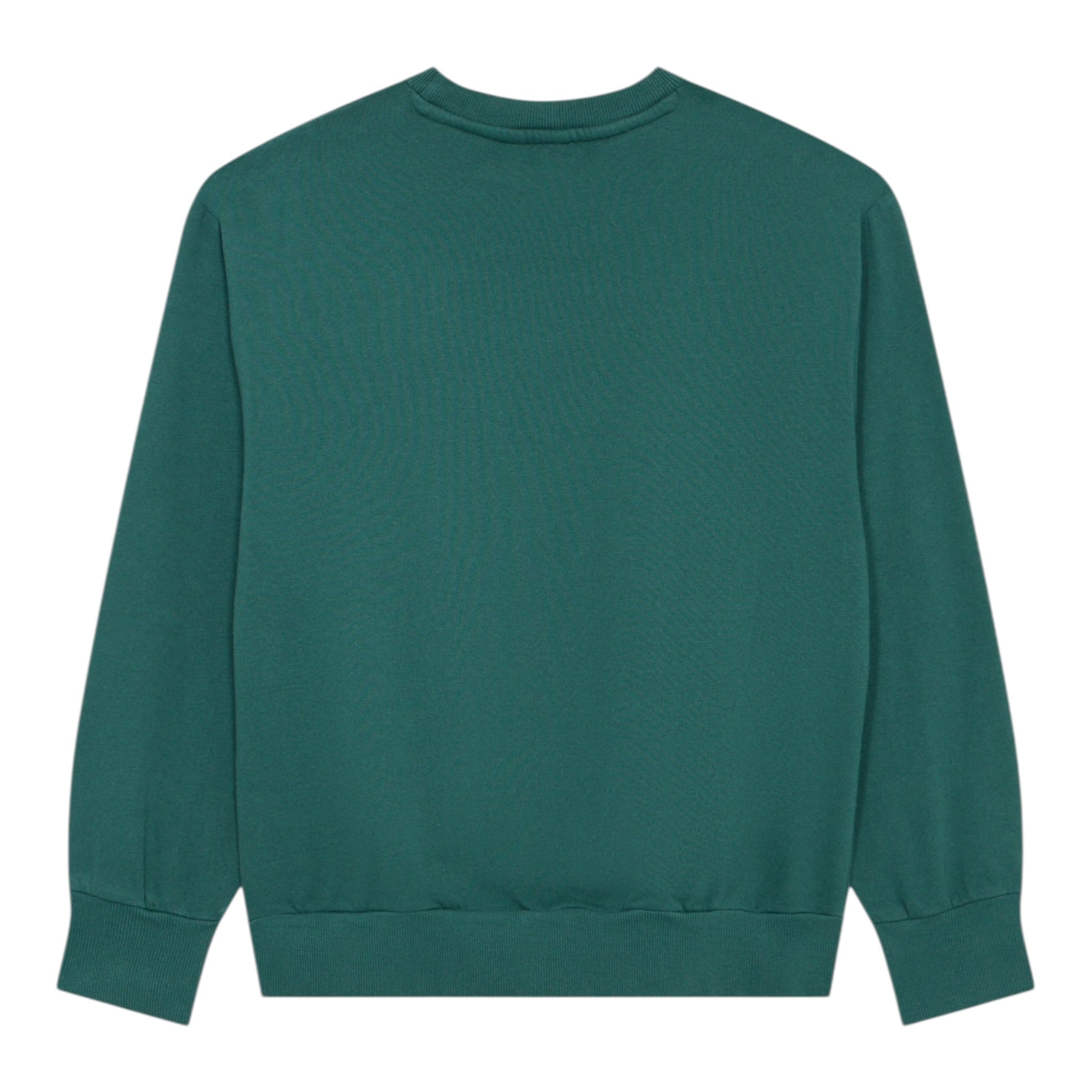 Guess Felpa Chiusa Girocollo tinta unita con Logo Verde per Bambino L5YQ22KAV34 VERDE GUESS 