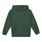 Guess Felpa Chiusa con Cappuccio tinta unita Verde per Bambino L5YQ25KAV34XX VERDE GUESS 