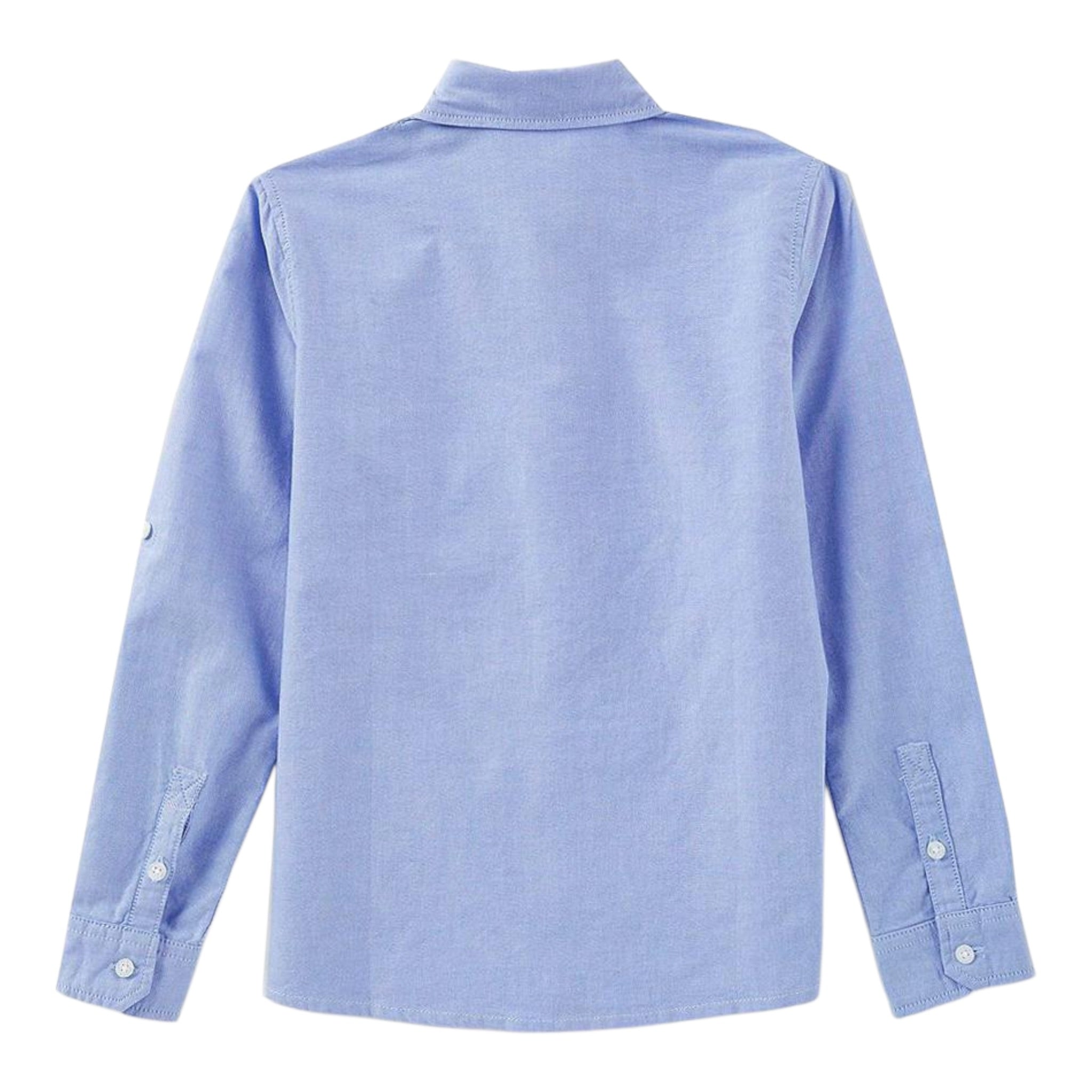 Guess Camicia tinta unita Manica Lunga Azzurro per Bambino L91H09W9CL0 AZZURRO GUESS 