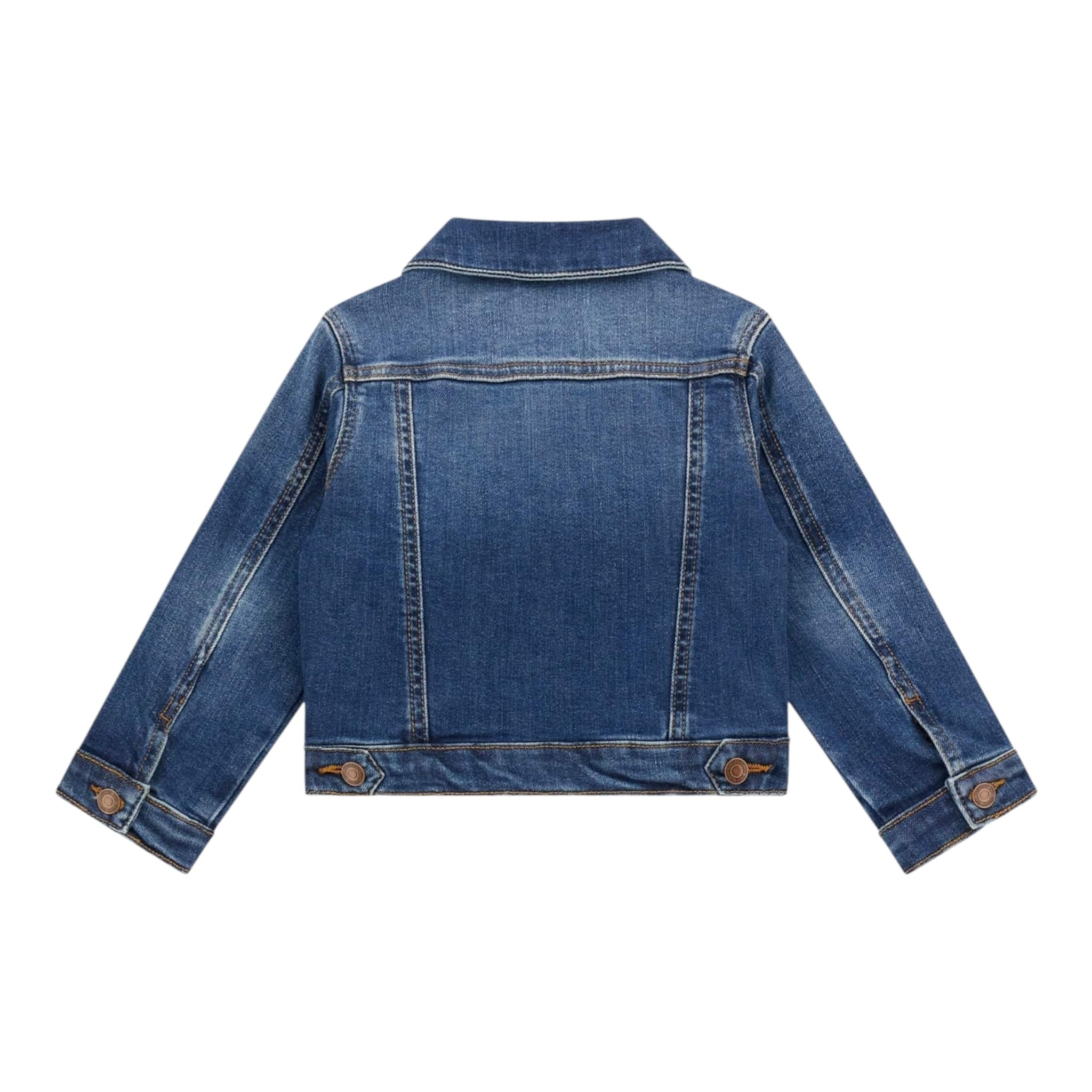 Guess Giubbino In Denim tinta unita Blu per Neonato N4RL07D4GV0 BLU GUESS 