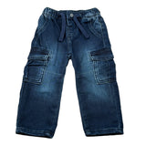 Guess Jeans tinta unita con Elastico In Vita Blu per Bambino N5BA01D5FQ00 BLU GUESS 