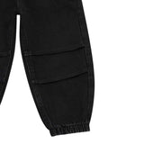 Guess Pantalone tinta unita con Elastico In Vita Nero per Bambino N5BA03D5JL0 NERO GUESS 
