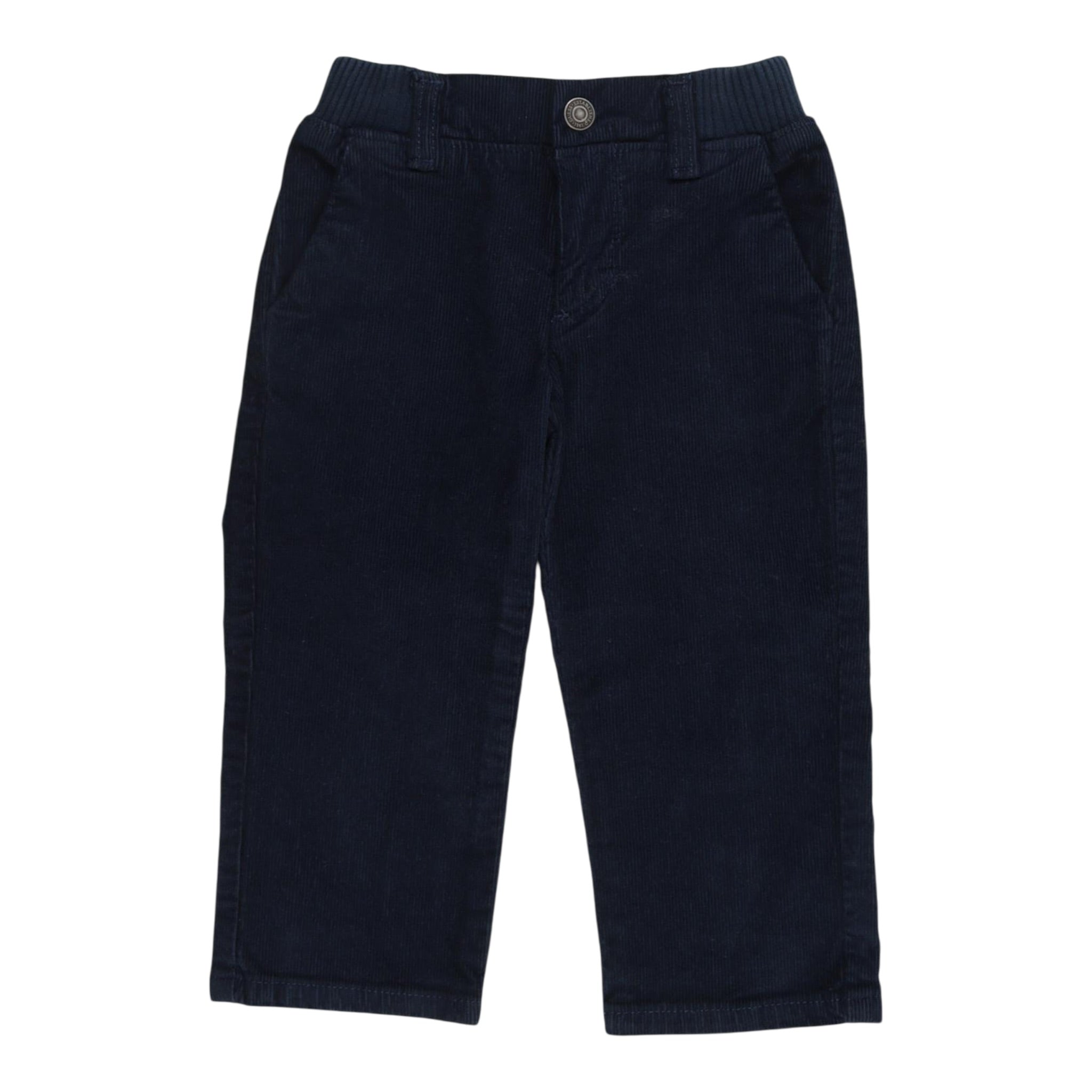 Guess Pantalone tinta unita con Elastico In Vita Blu per Bambino N5BB00WI250XX BLU GUESS 