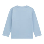 Guess Shirt tinta unita con Stampa Azzurro per Neonato N5BI01I3Z14 AZZURRO GUESS 