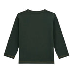 Guess Shirt tinta unita Girocollo con Stampa Verde per Bambino N5BI11I3Z14XXJ VERDE GUESS 