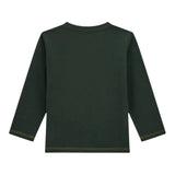 Guess Shirt tinta unita Girocollo con Stampa Verde per Neonato N5BI11I3Z14XX VERDE GUESS 