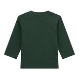 Guess Shirt tinta unita Girocollo con Stampa Verde per Neonato N5BI13I3Z14 VERDE GUESS 