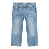 Guess Jeans tinta unita con Girovita Regolabile Azzurro per Neonata N5RA07D52Z0 AZZURRO GUESS 