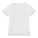 Guess T-Shirt tinta unita con Stampa Bianco per Bambino N5RI02K8HM4 BIANCO GUESS 