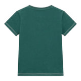 Guess T-Shirt tinta unita con Stampa Verde per Bambino N5RI02K8HM4 VERDE GUESS 