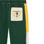 Guess Pantalone tinta unita Modello Tuta Verde per Neonato N5RQ11KA6R4N VERDE GUESS 