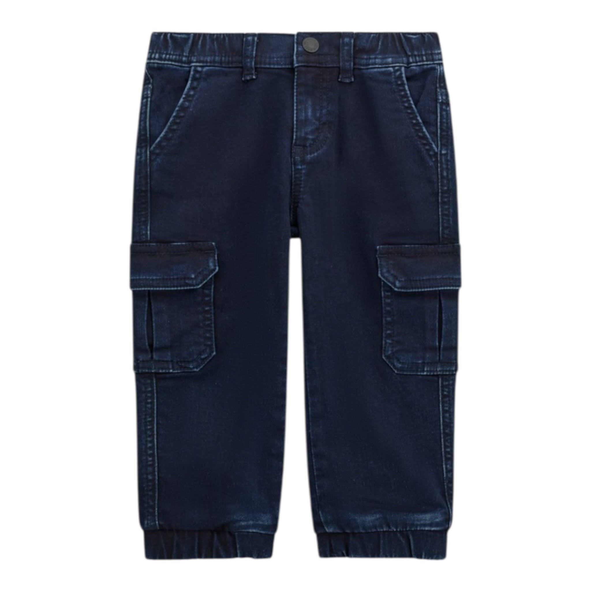 Guess Jeans tinta unita con Elastico In Vita Blu per Bambino N5YA03KCY70 BLU GUESS 