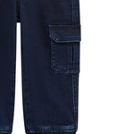 Guess Jeans tinta unita con Elastico In Vita Blu per Bambino N5YA03KCY70X BLU GUESS 