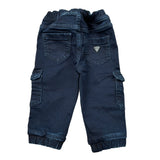 Guess Jeans tinta unita con Elastico In Vita Blu per Neonato N5YA03KCY70XX BLU GUESS 