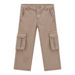 Guess Pantalone tinta unita con Tasconi Beige per Bambino N5YB02W0130 BEIGE GUESS 