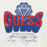 Guess Shirt tinta unita con Stampa Bianco per Neonato N5YI13K8HM0 BIANCO GUESS 
