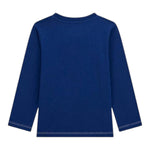 Guess Shirt tinta unita con Stampa Blu per Neonato N5YI13K8HM0 BLU GUESS 