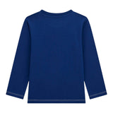 Guess Shirt tinta unita con Stampa Blu per Bambino N5YI13K8HM0XX BLU GUESS 