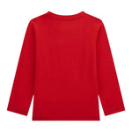 Guess Shirt tinta unita con Stampa Rosso per Neonato N5YI13K8HM0XXN ROSSO GUESS 