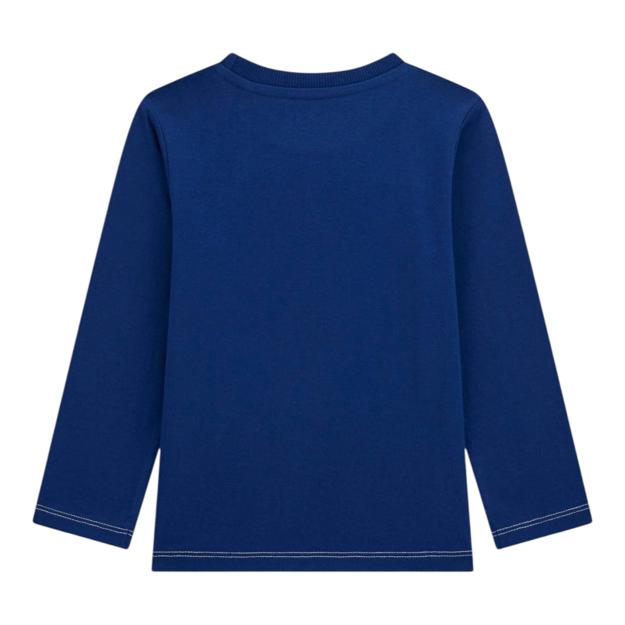 Guess Shirt tinta unita con Stampa Blu per Bambino N5YI15K8HM4X BLU GUESS 