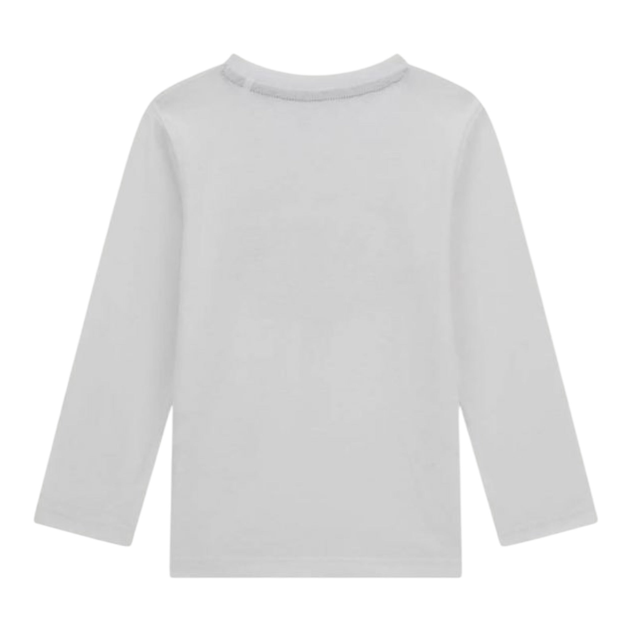 Guess Shirt tinta unita con Stampa Bianco per Neonato N5YI21K8HM4XX BIANCO GUESS 