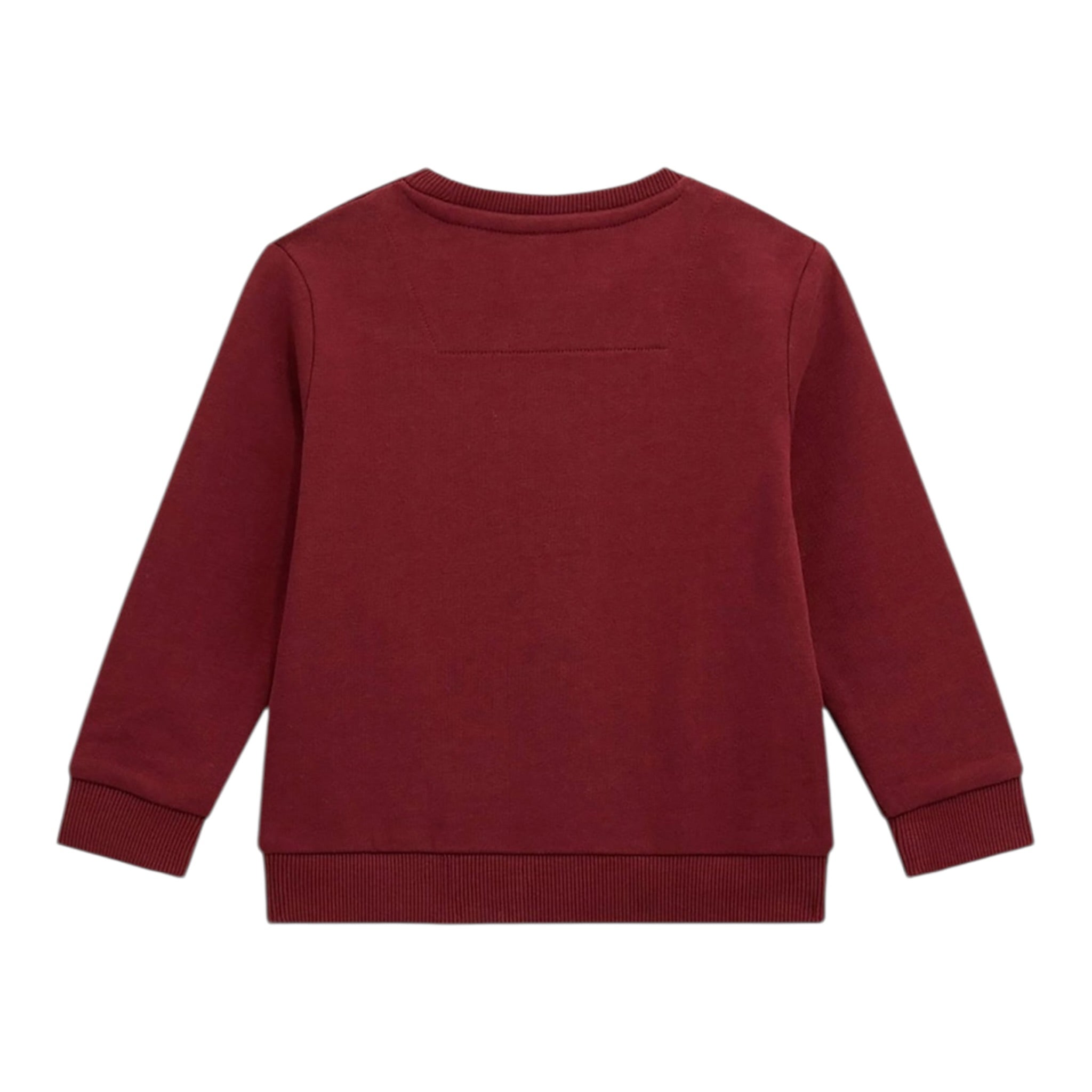 Guess Felpa tinta unita con Stampa Bordeuax per Neonato N5YQ05KA074 BORDEAUX GUESS 