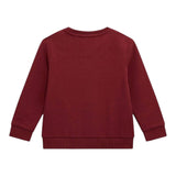 Guess Felpa Chiusa Girocollo tinta unita Bordeaux per Bambino N5YQ05KAD74J BORDEAUX GUESS 