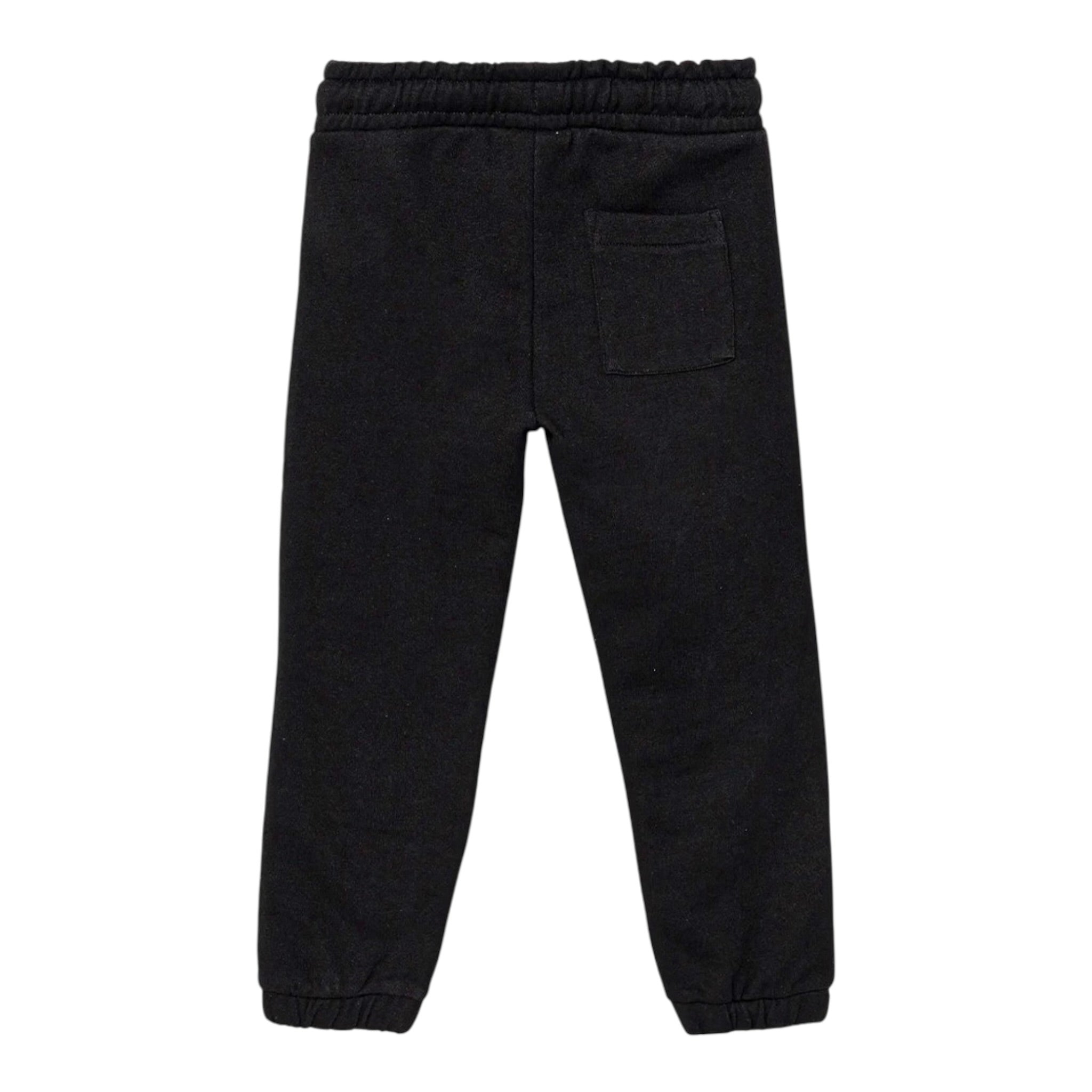 Guess Pantalone Modello Tuta tinta unita con Stampa Nero per Neonato N5YQ18KAD74N NERO GUESS 