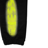 Guess Pantalone Modello Tuta tinta unita con Stampa Nero per Neonato N5YQ18KAD74N NERO GUESS 