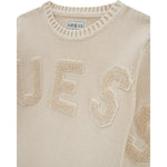 Guess Maglia tinta unita con Ricami Panna per Bambino N5YR05Z3OK1 PANNA GUESS 